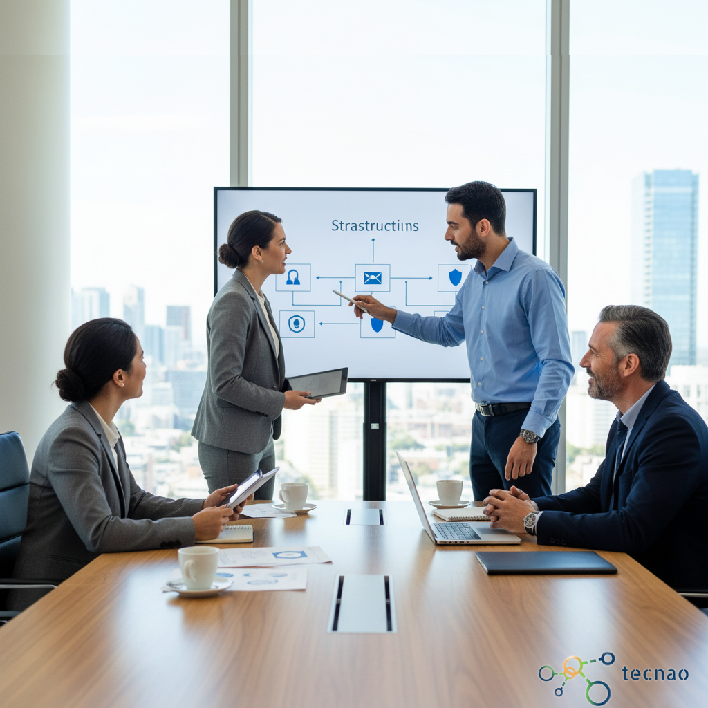 Equipo de Tecnao trabajando en colaboración